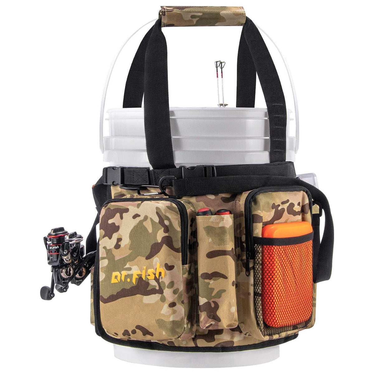 Dr.Fish 5pcs Gallon Bucket Tool Organizer - Dr.Fish Tackles