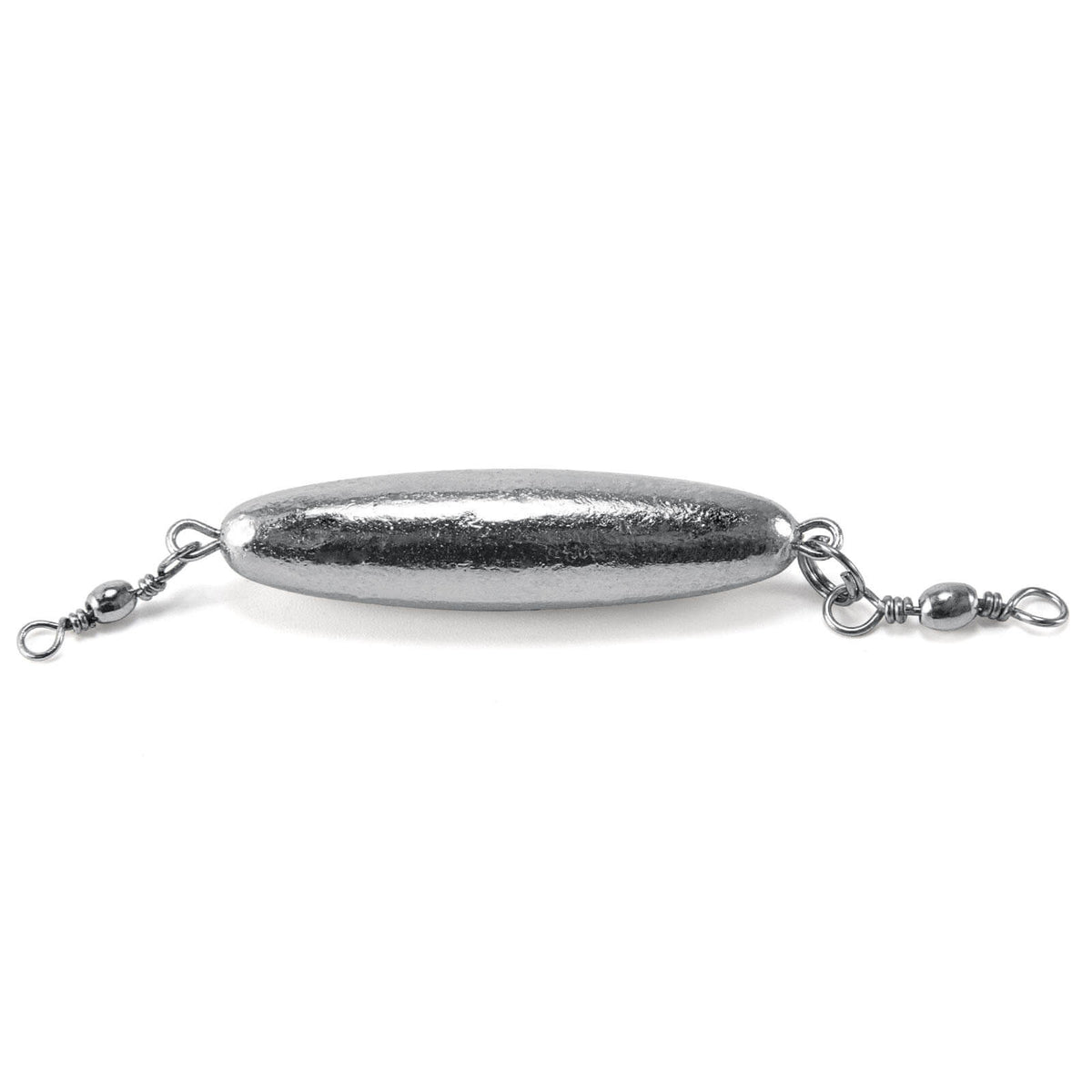 Dr.Fish 10pcs Inline Trolling Sinkers with Double Swivel 1/16oz-1.2oz