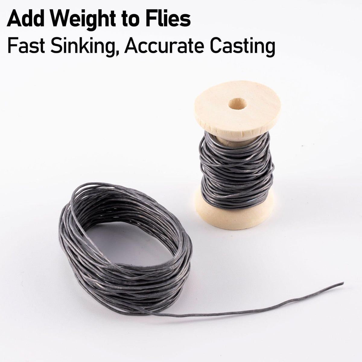 Dr.Fish 6pcs Spools Fly Tying DIY Lead (5.47 yds/ roll) - Dr.Fish Tackles