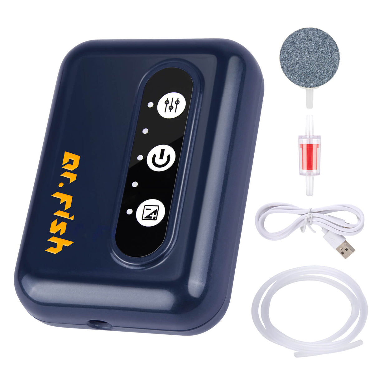 Blue Aquarium Air Pump 2600mAh