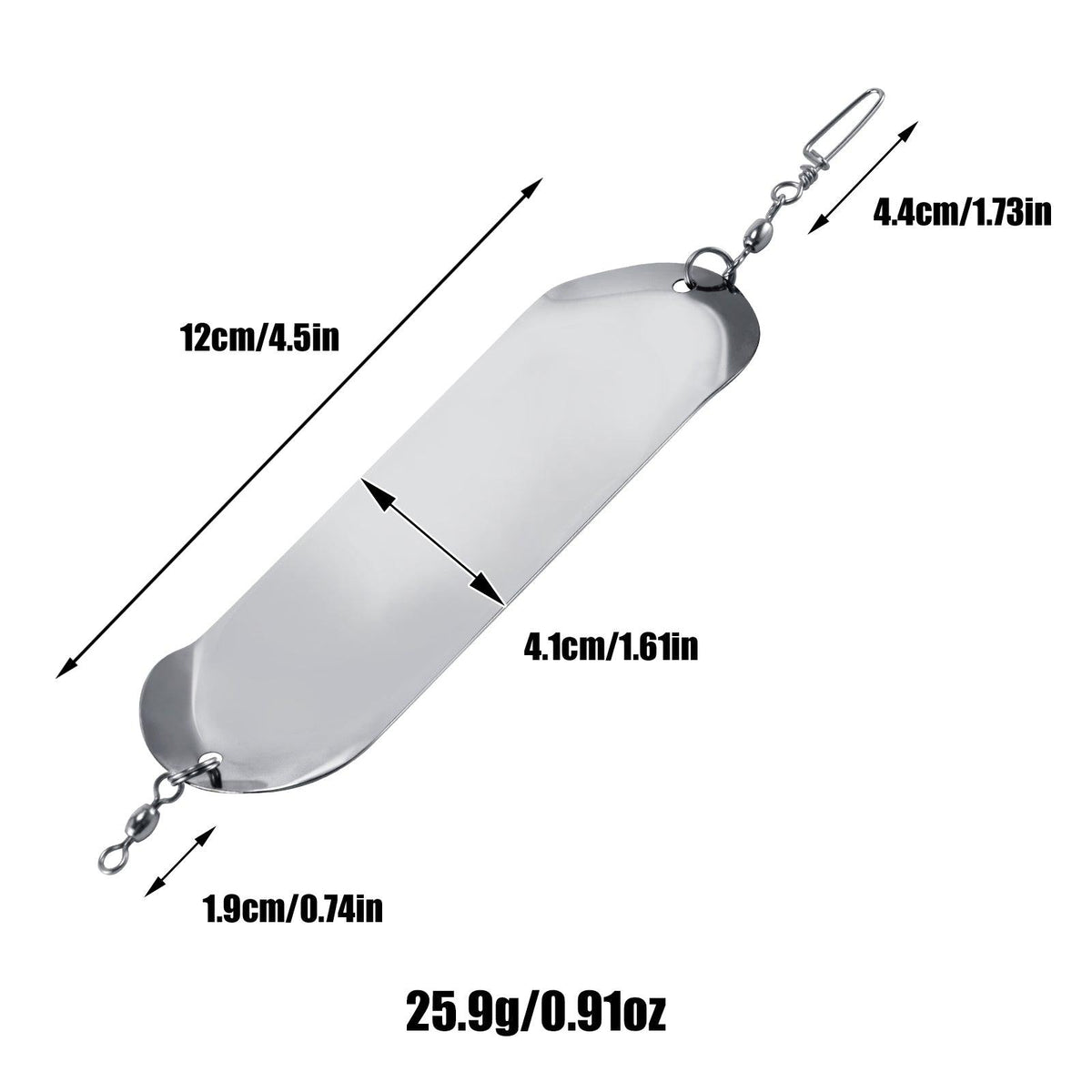 Dr.Fish Diving Board Trolling Lures 12cm 23g - Dr.Fish Tackles