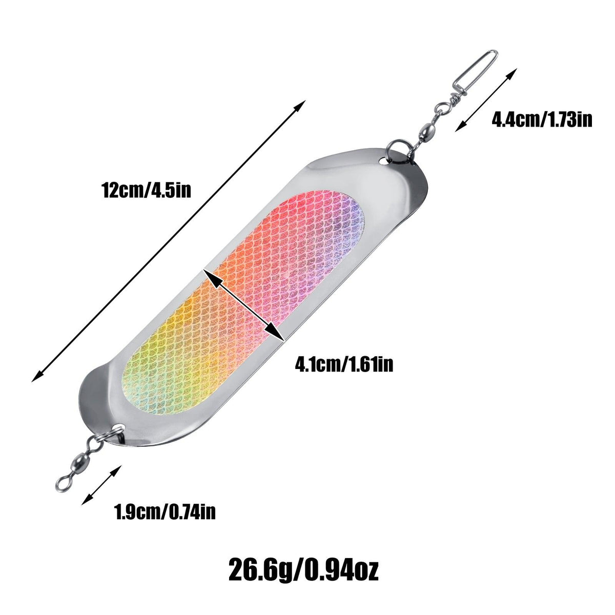 Dr.Fish Diving Board Trolling Lures 12cm 23g - Dr.Fish Tackles