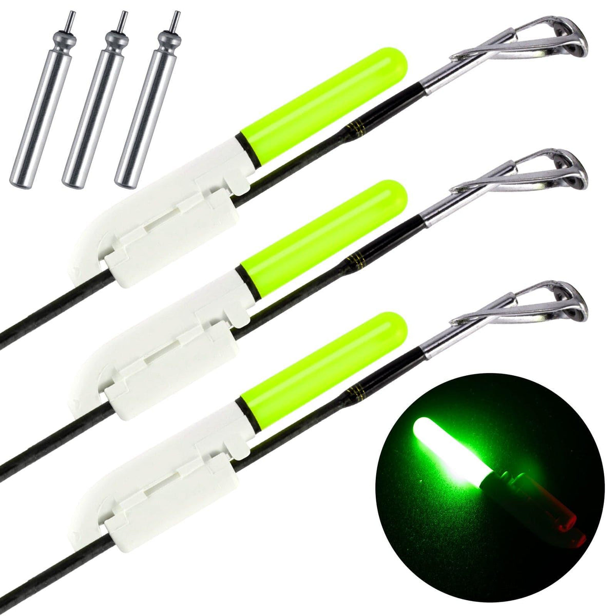 Dr.Fish 10pcs Rod Tip LED Light 2.24" - Dr.Fish Tackles