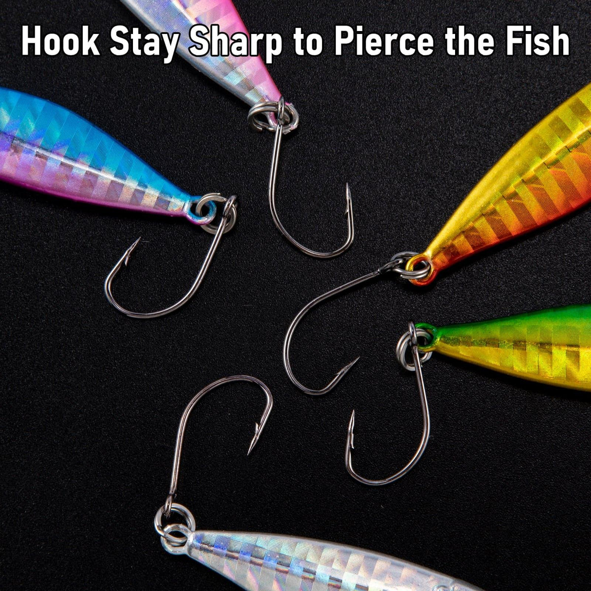 Dr.Fish 5pcs Mini Fishing Spinner Lure 1.81''  0.38oz - Dr.Fish Tackles