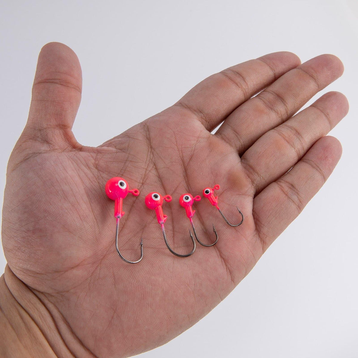 Dr.Fish 20pcs Big Eye Jig Heads