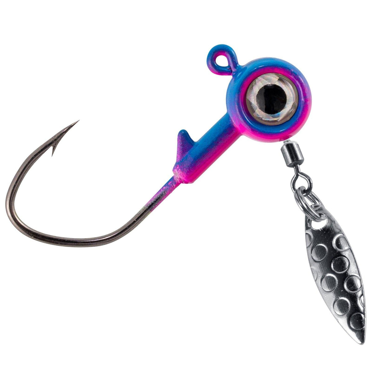 Dr.Fish 10pcs Underspin Jig Heads with Spinner Blade 1/32-3/8oz - Dr.Fish Tackles