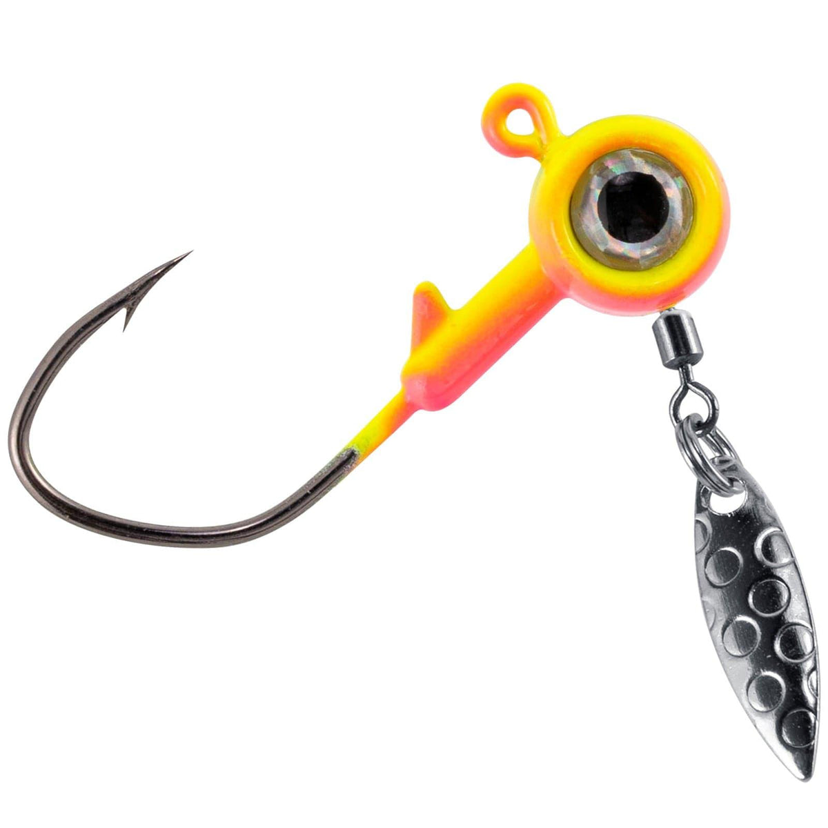 Dr.Fish 10pcs Underspin Jig Heads with Spinner Blade 1/32-3/8oz - Dr.Fish Tackles