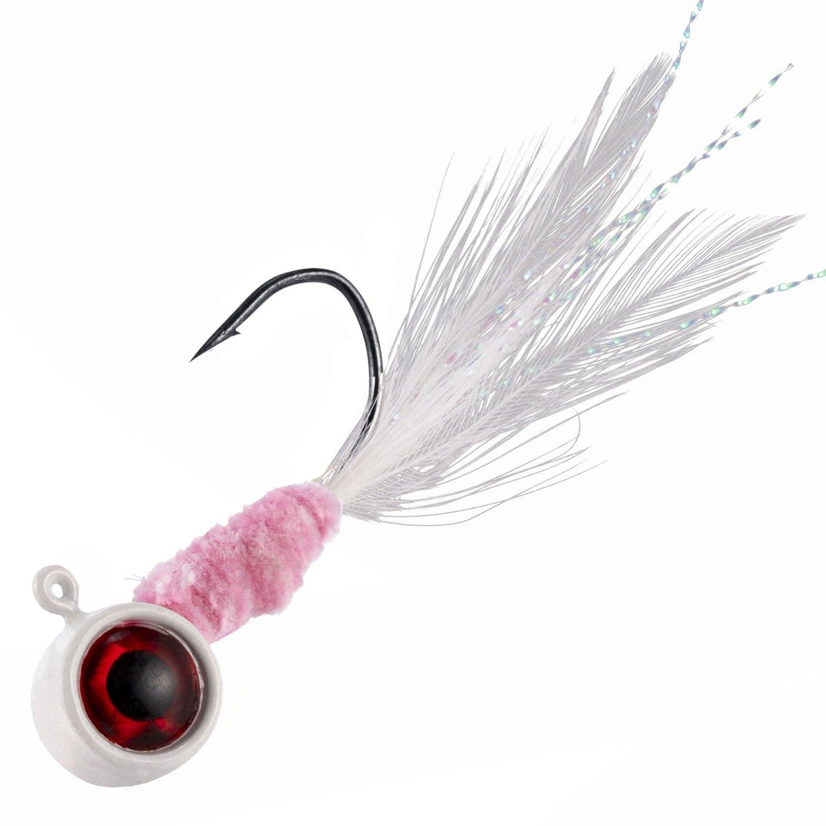 Dr.Fish 10pcs Marabou Feather Jigs 1/16oz 1/8oz 3/16oz 1/4oz - Dr.Fish Tackles