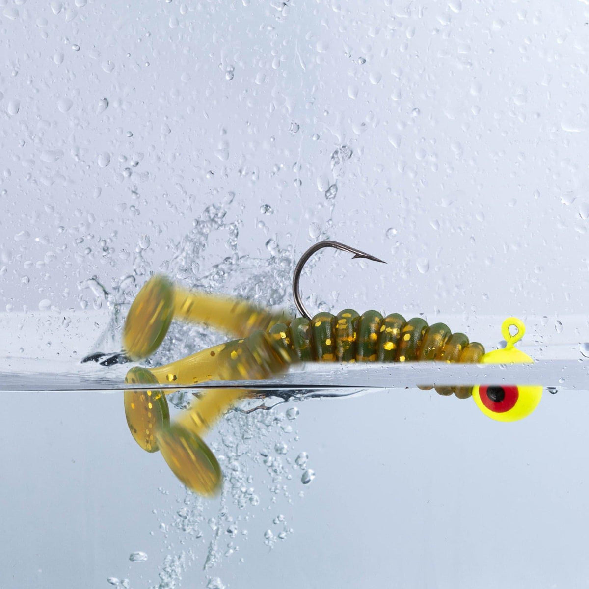 Dr.Fish 10 pcs Paddle Tail Soft Baits 1-1/2'' - Dr.Fish Tackles