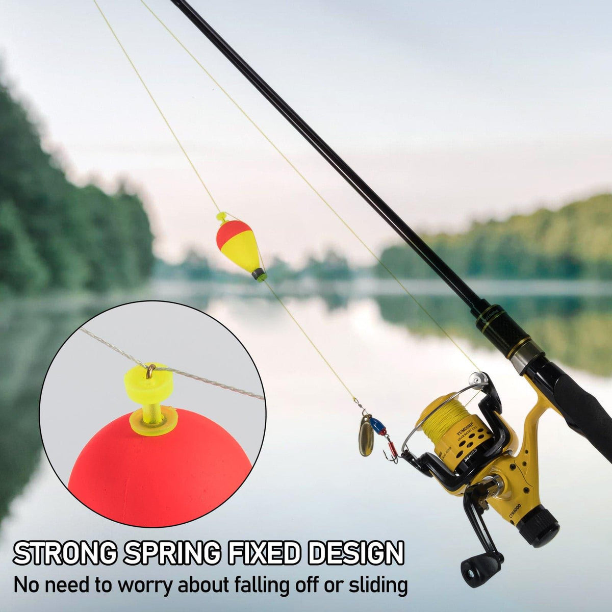 Dr.Fish 10pcs Pear Shape Fishing Float  7/32-1/3oz - Dr.Fish Tackles