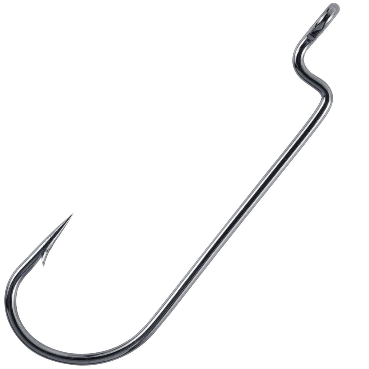 Dr.Fish 100pcs Offset Worm Hooks #1-#5/0 - Dr.Fish Tackles