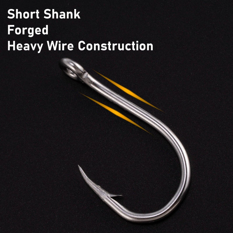 Dr.Fish 50pcs Heavy Duty Live Bait Hooks  1/0-10/0 - Dr.Fish Tackles