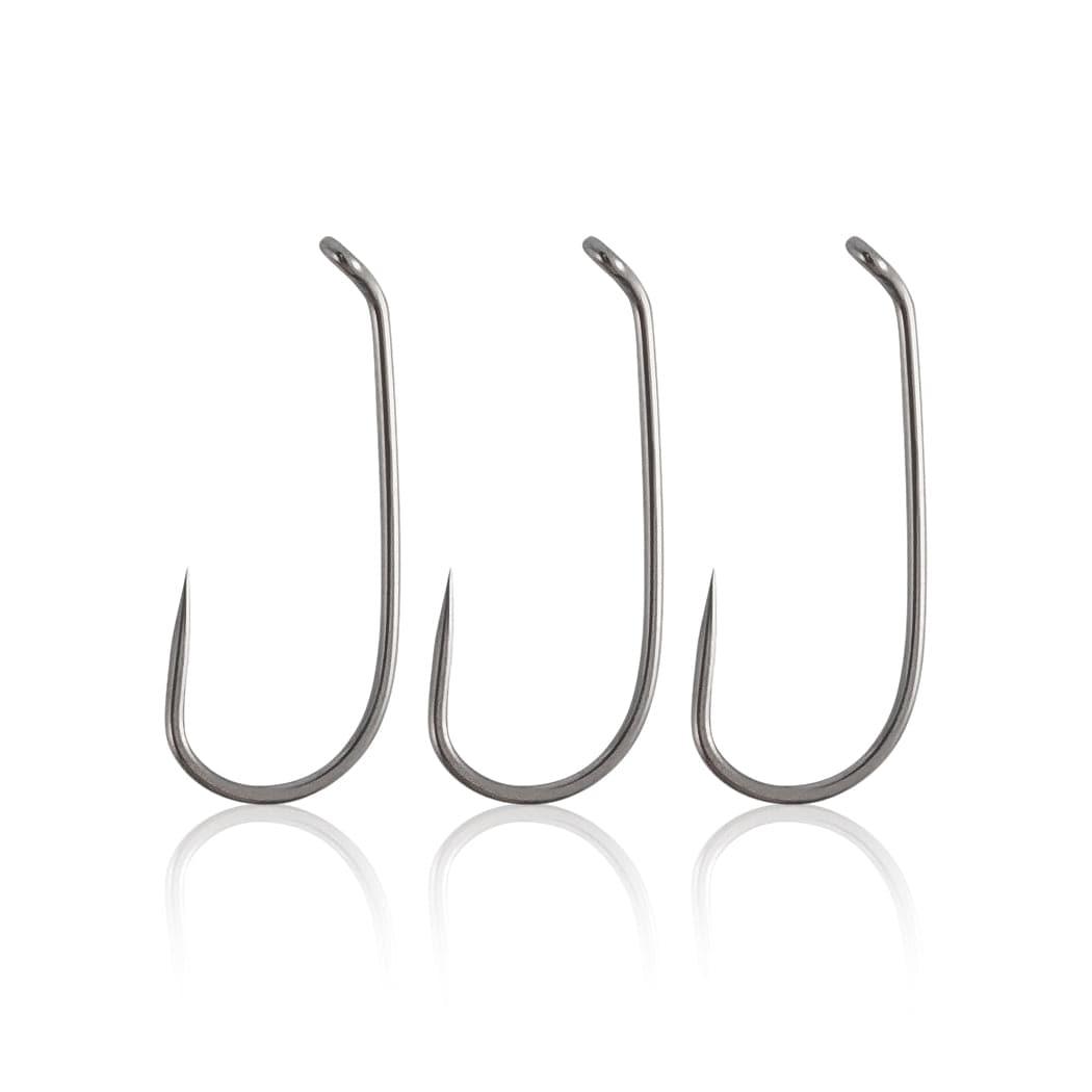 Dr.Fish 100pcs Barbless Dry Fly Hooks 12#-18# - Dr.Fish Tackles