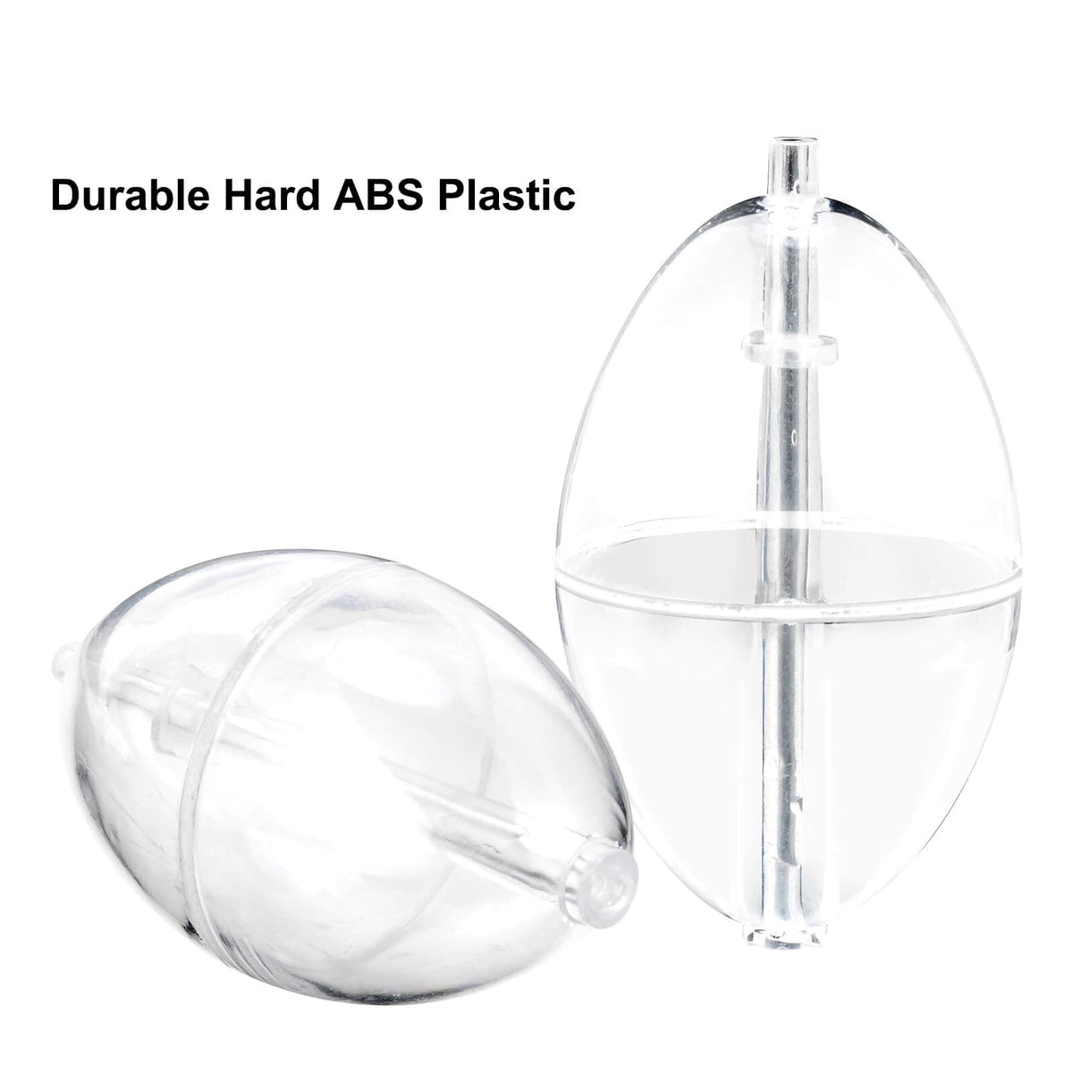 Dr.Fish 10pcs Fishing Slip Bubble Floats 3 Sizes