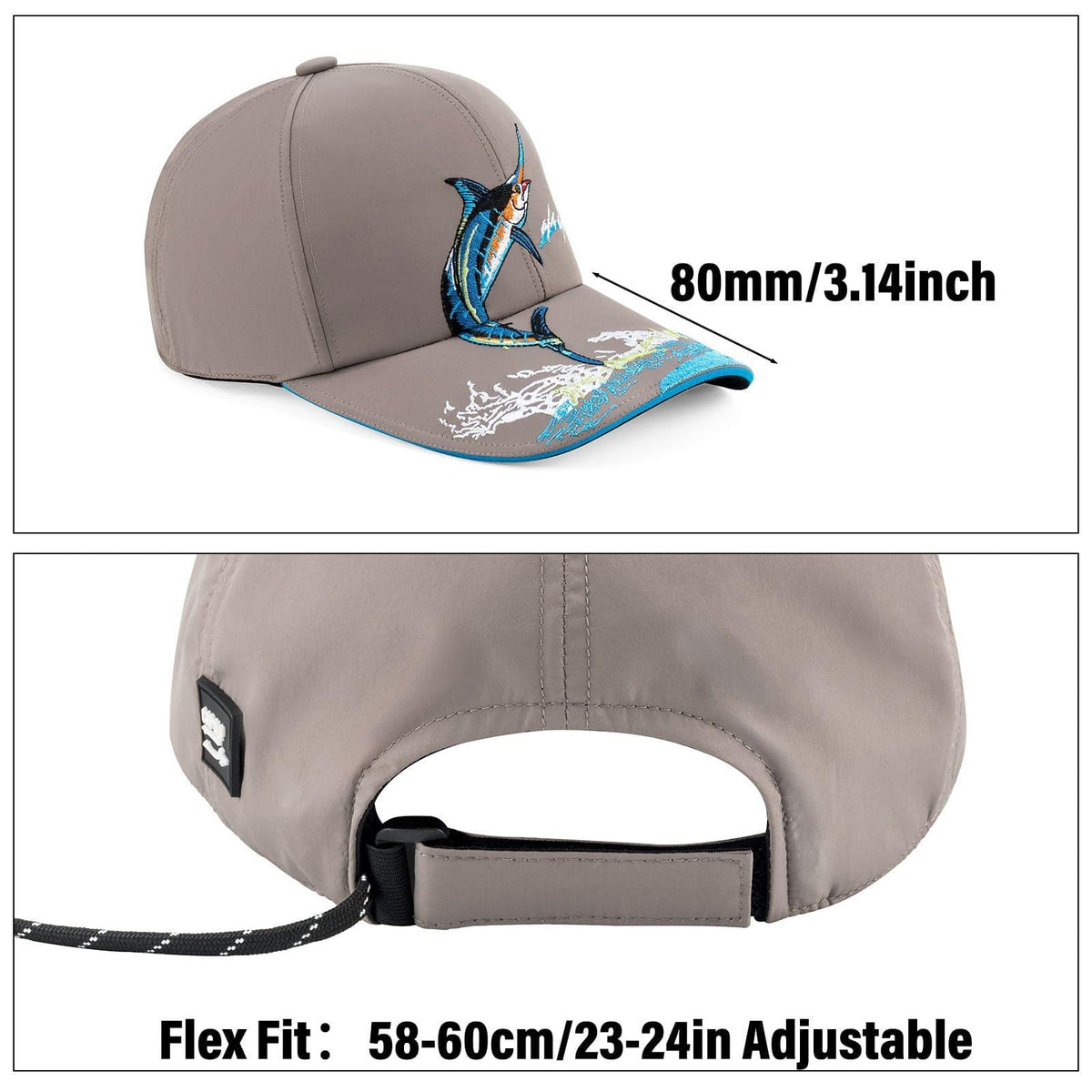Dr.Fish Fishing Sun Cap UPF 50+ - Dr.Fish Tackles