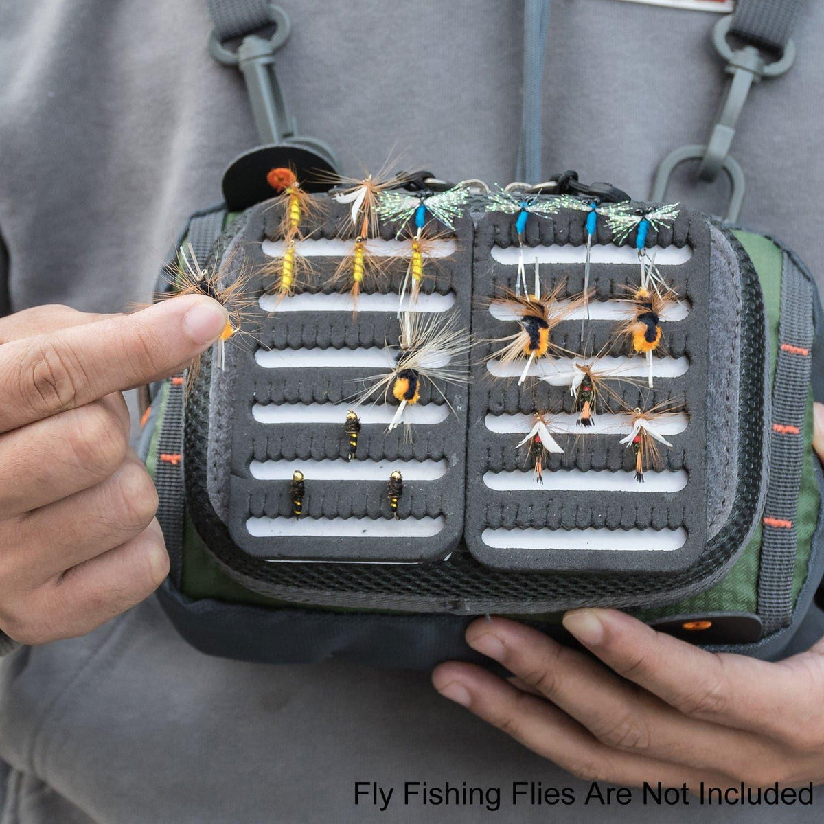 Dr.Fish Nylon Fly Fishing Chest Bag Pack - Dr.Fish Tackles