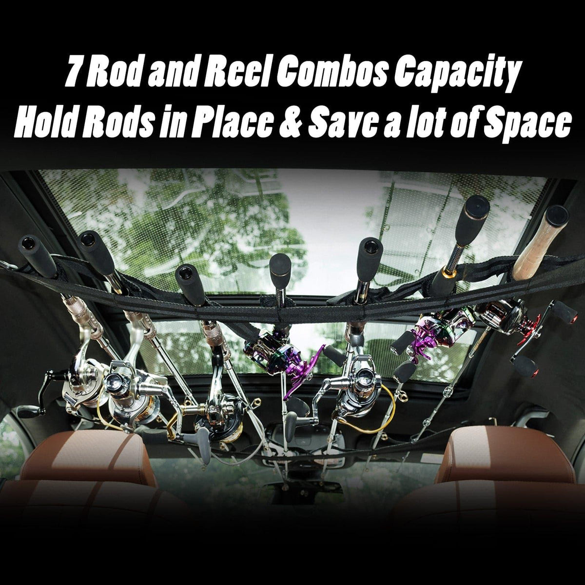 Dr.Fish Vehicle Fishing Rod Holder 30-60'' - Dr.Fish Tackles