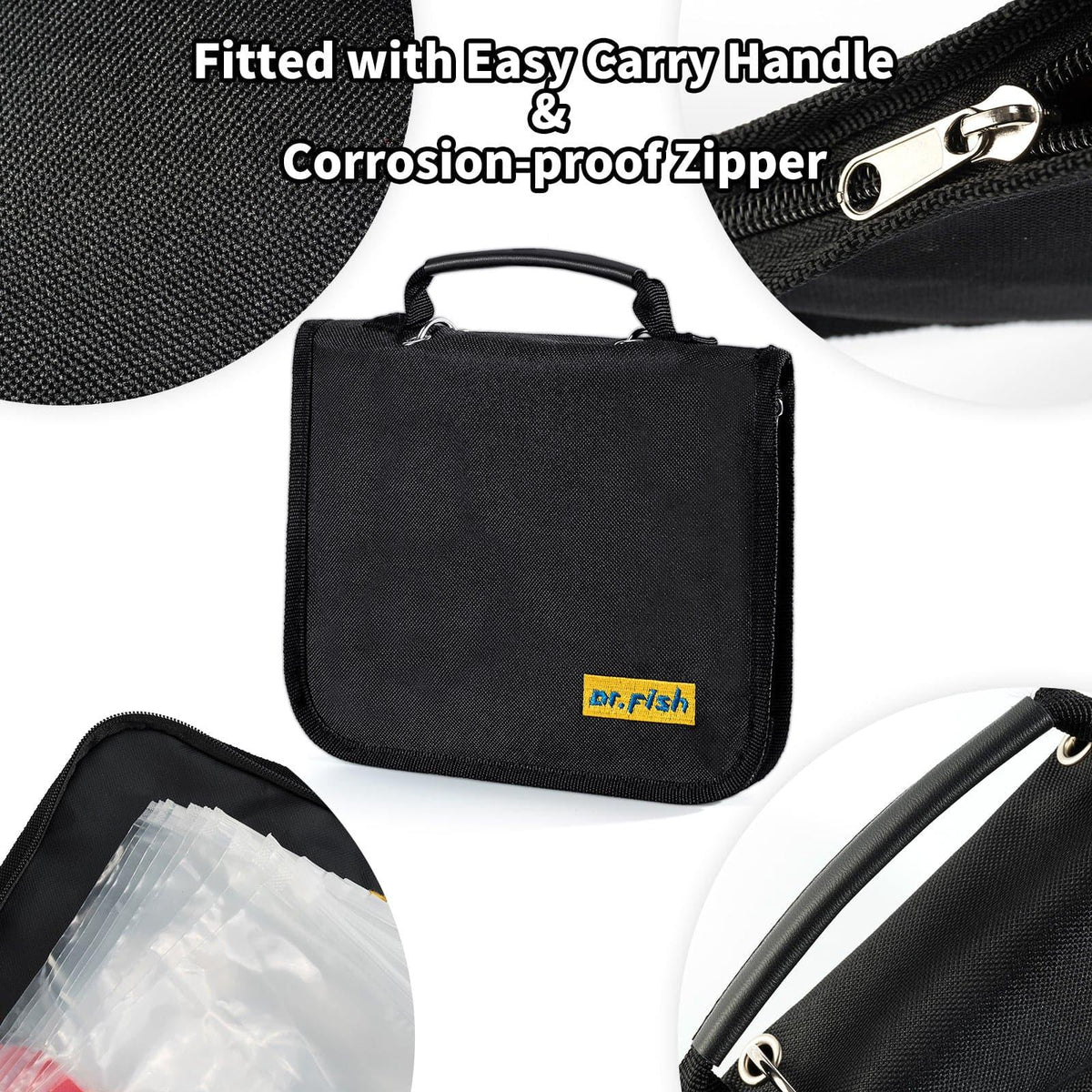 Dr.Fish Soft Bait Binder Zipper - Dr.Fish Tackles