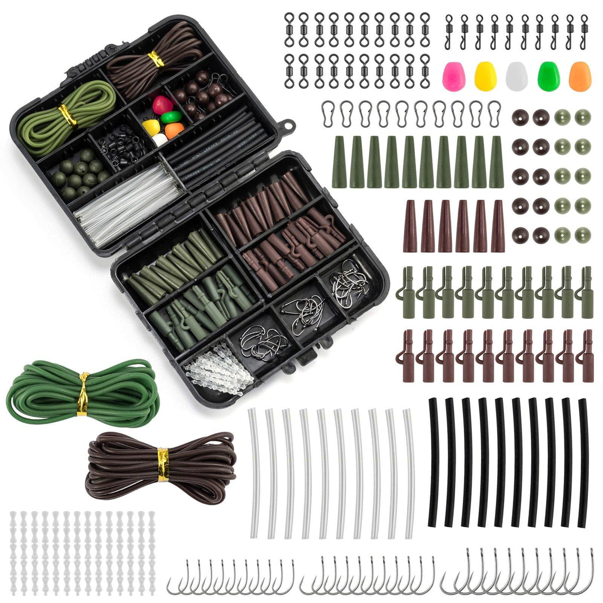 Dr.Fish 278pcs Carp Fishing Tackles Kit - Dr.Fish Tackles
