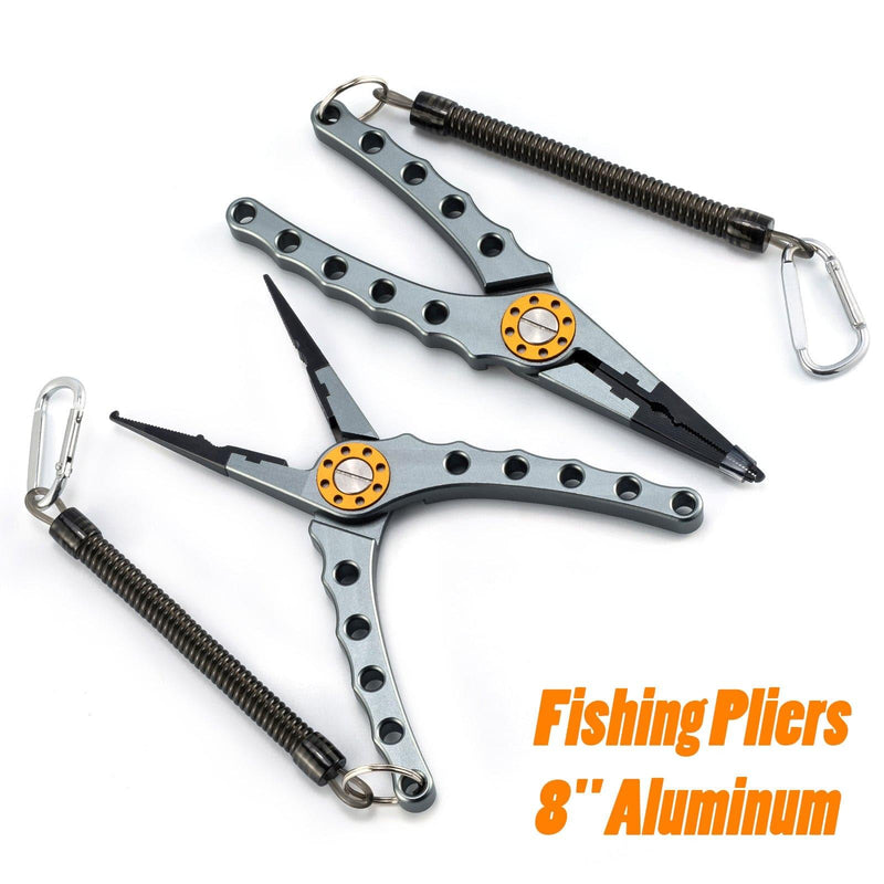 Dr.Fish Aluminum Fishing Plier 8in - Dr.Fish Tackles