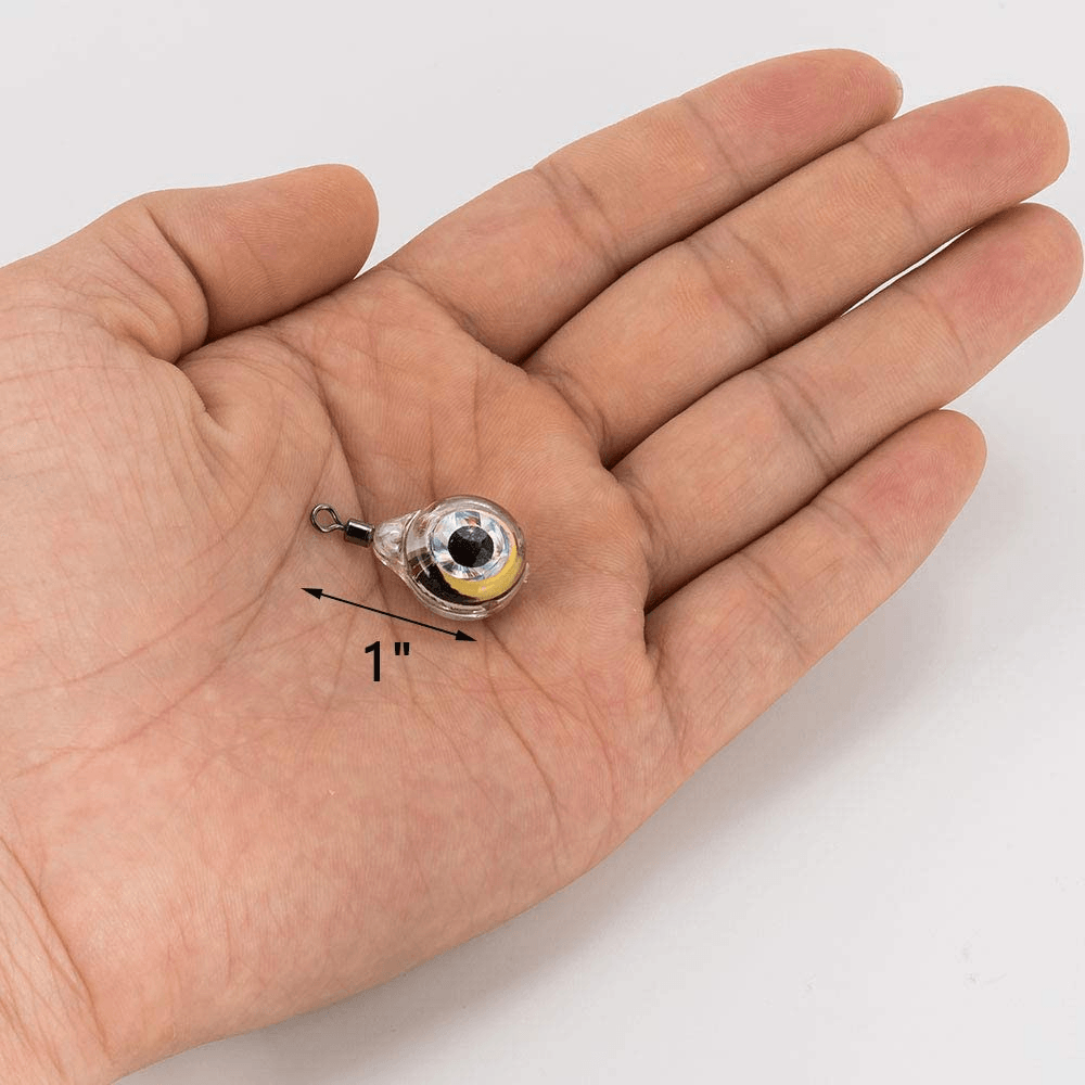 Dr.Fish 5pcs Round LED Lures One Swivel - Dr.Fish Tackles