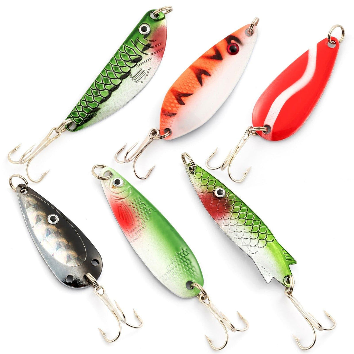 Dr.Fish 12pcs Spinners and Spoons Kit - Dr.Fish Tackles