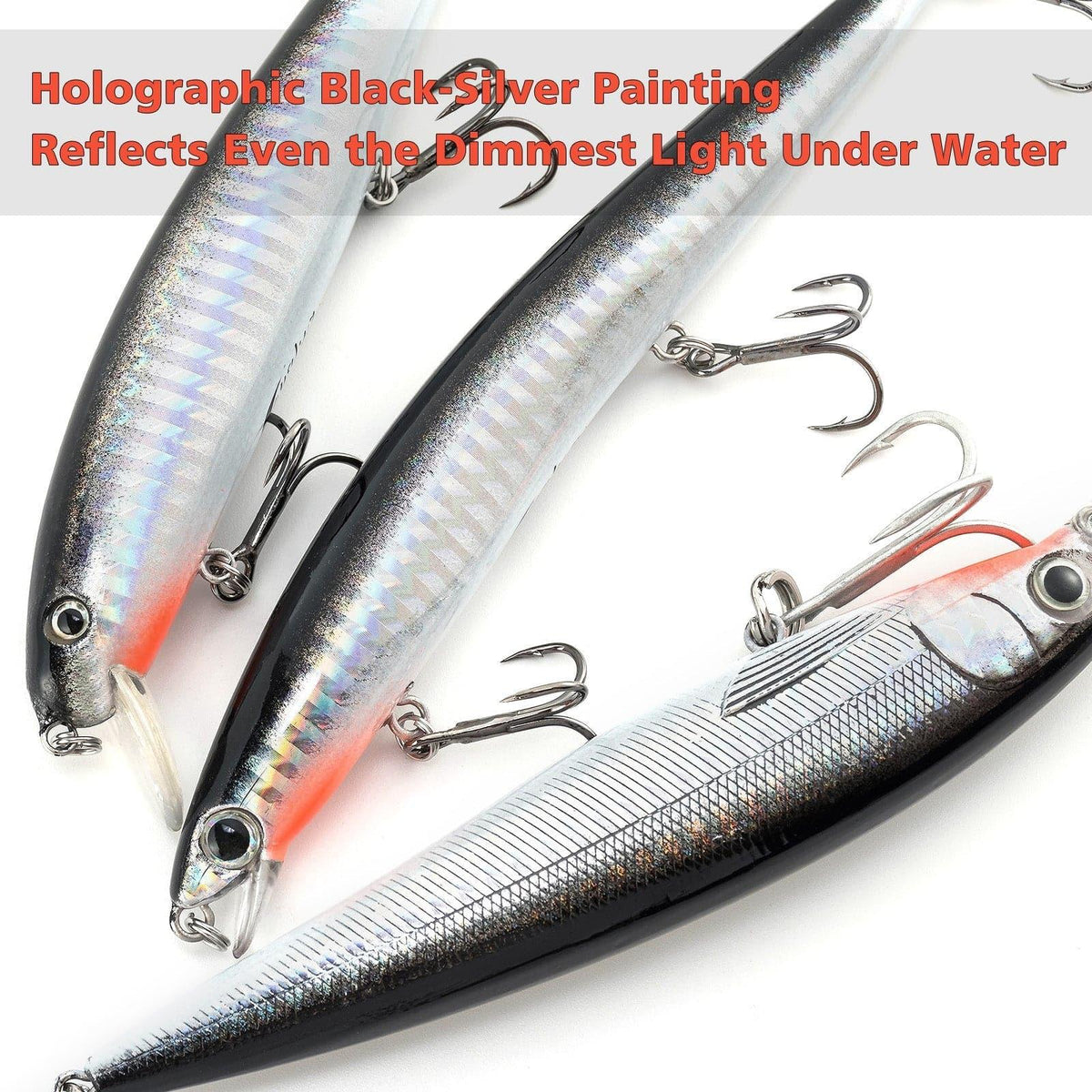 Dr.Fish 4pcs Minnow Lures Kit - Dr.Fish Tackles
