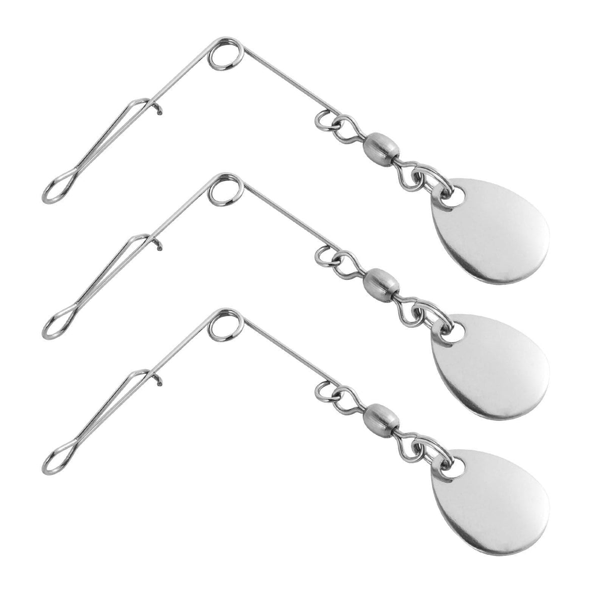 Dr.Fish 20pcs Spinnerbait Arms Silver Gold - Dr.Fish Tackles