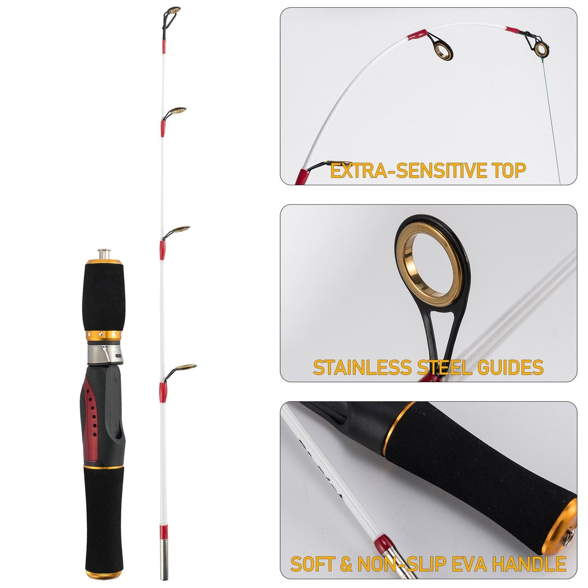 Dr.Fish 94pcs Ice Fishing Combo - Dr.Fish Tackles