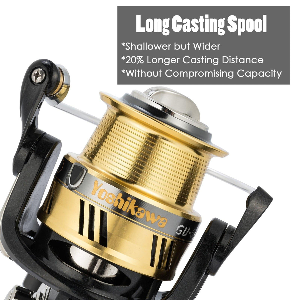 Yoshikawa Saltwater Spinning Reel 3000-6000 - Dr.Fish Tackles