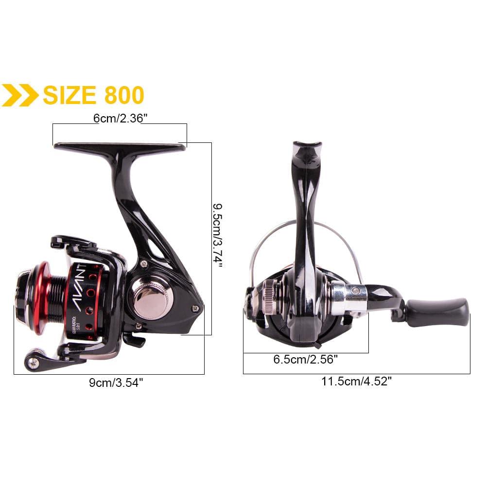 Dr.FIsh Bass Trout Freshwater Fishing Reel 800/900
