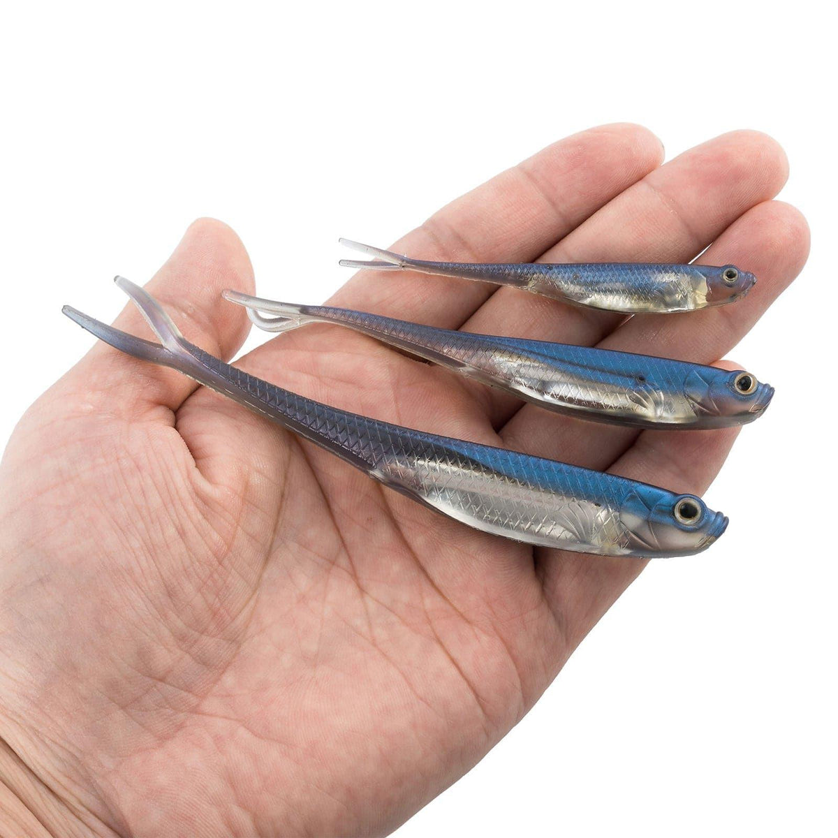 Dr.Fish Fluke Tail Soft Swimbaits 2.9''-4.7'' - Dr.Fish Tackles