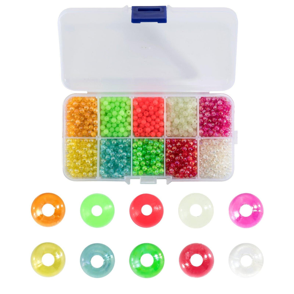 Dr.Fish 1500pcs Fishing Beads Kit 4mm - Dr.Fish Tackles