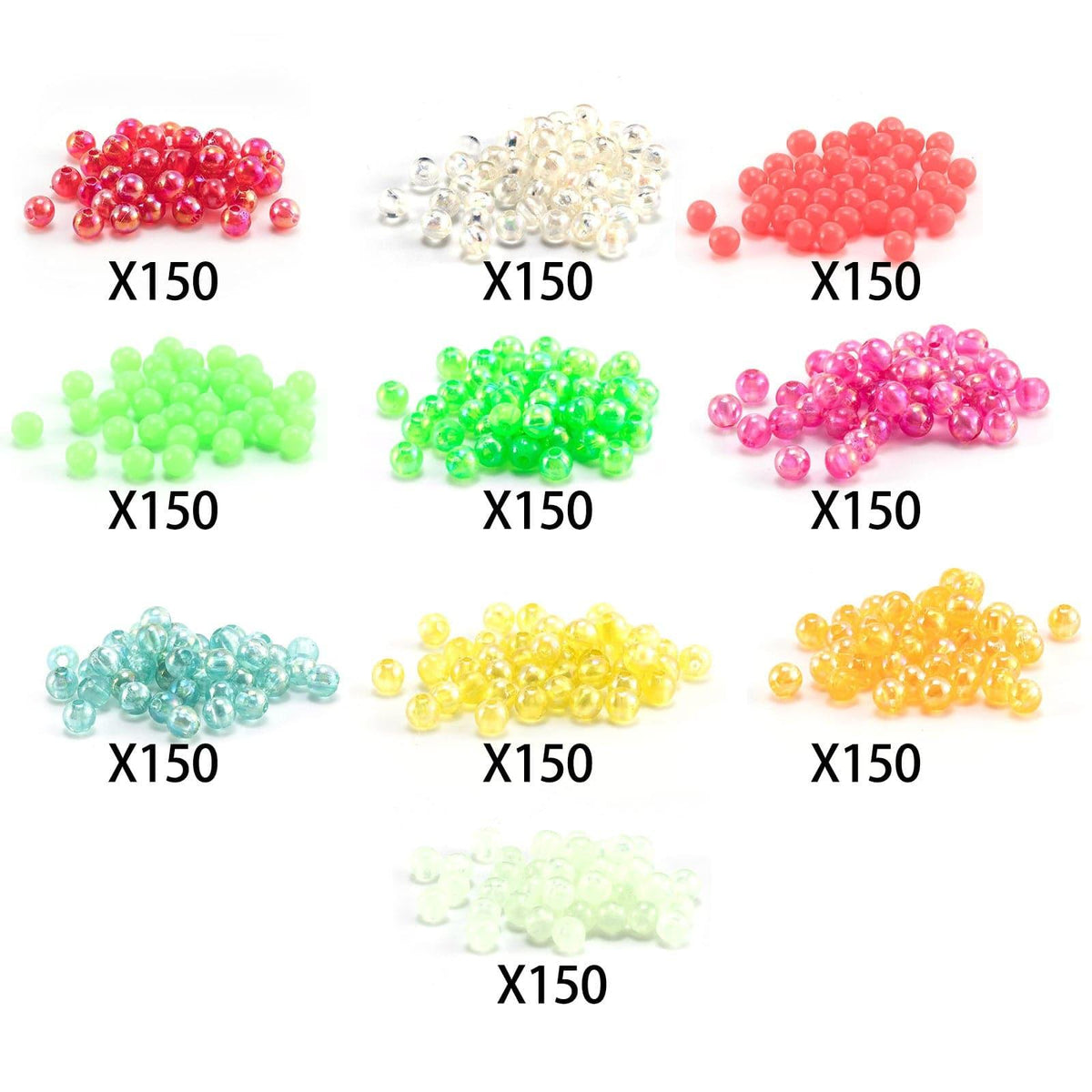 Dr.Fish 1500pcs Fishing Beads Kit 4mm - Dr.Fish Tackles