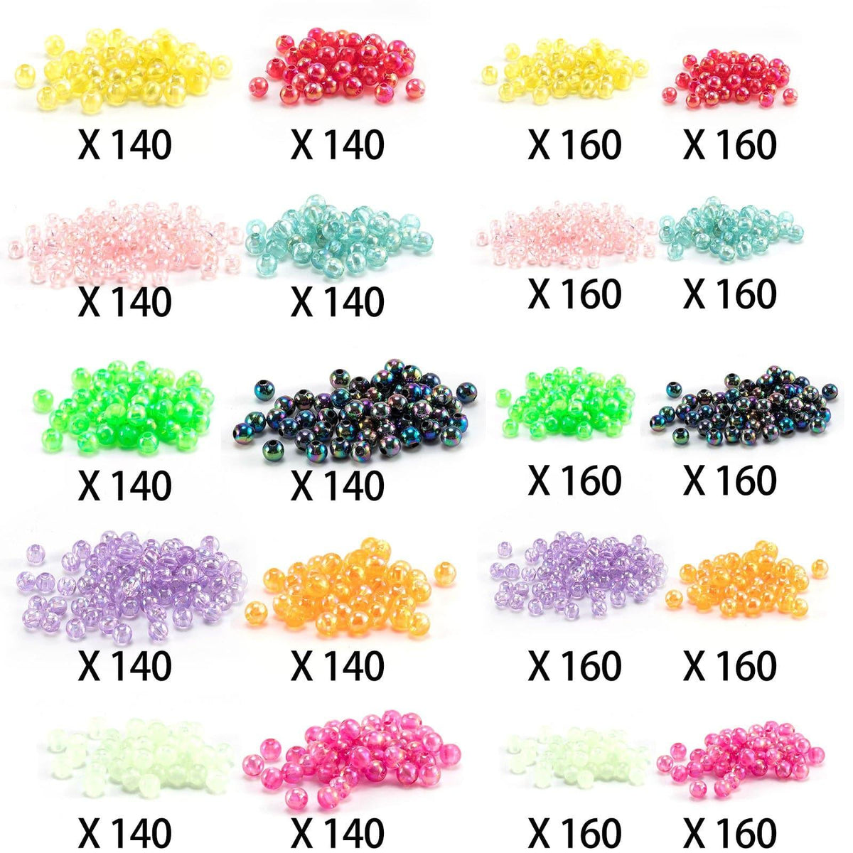 Dr.Fish 3000pcs Fishing Beads Kit 4-5mm - Dr.Fish Tackles
