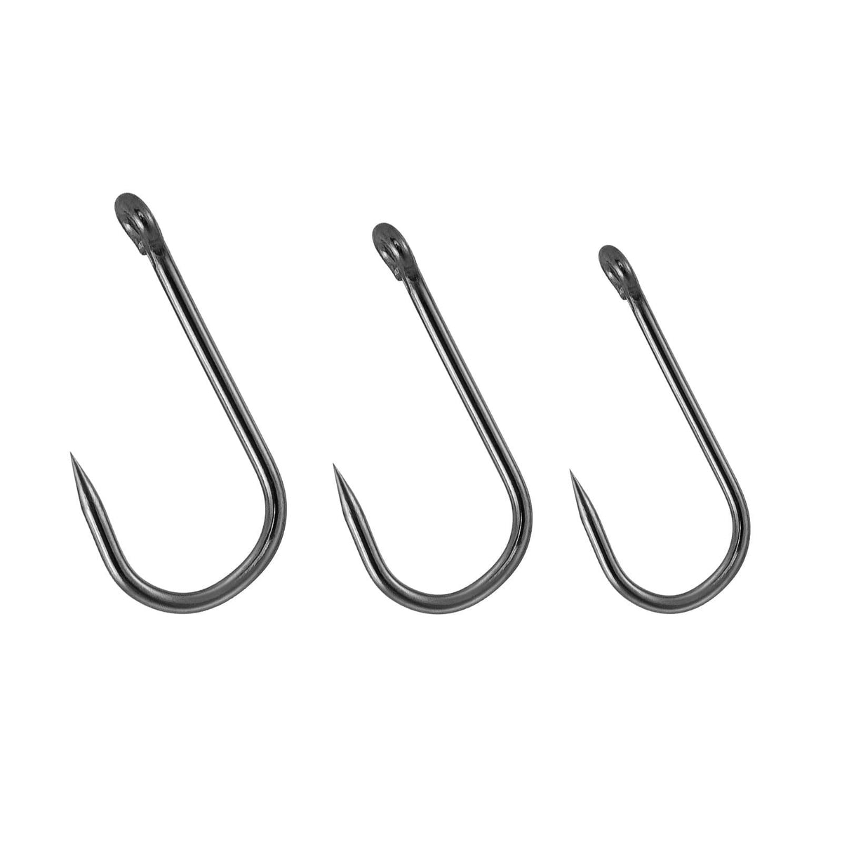 Dr.Fish 50pcs Eyed Barbless Hooks - Dr.Fish Tackles