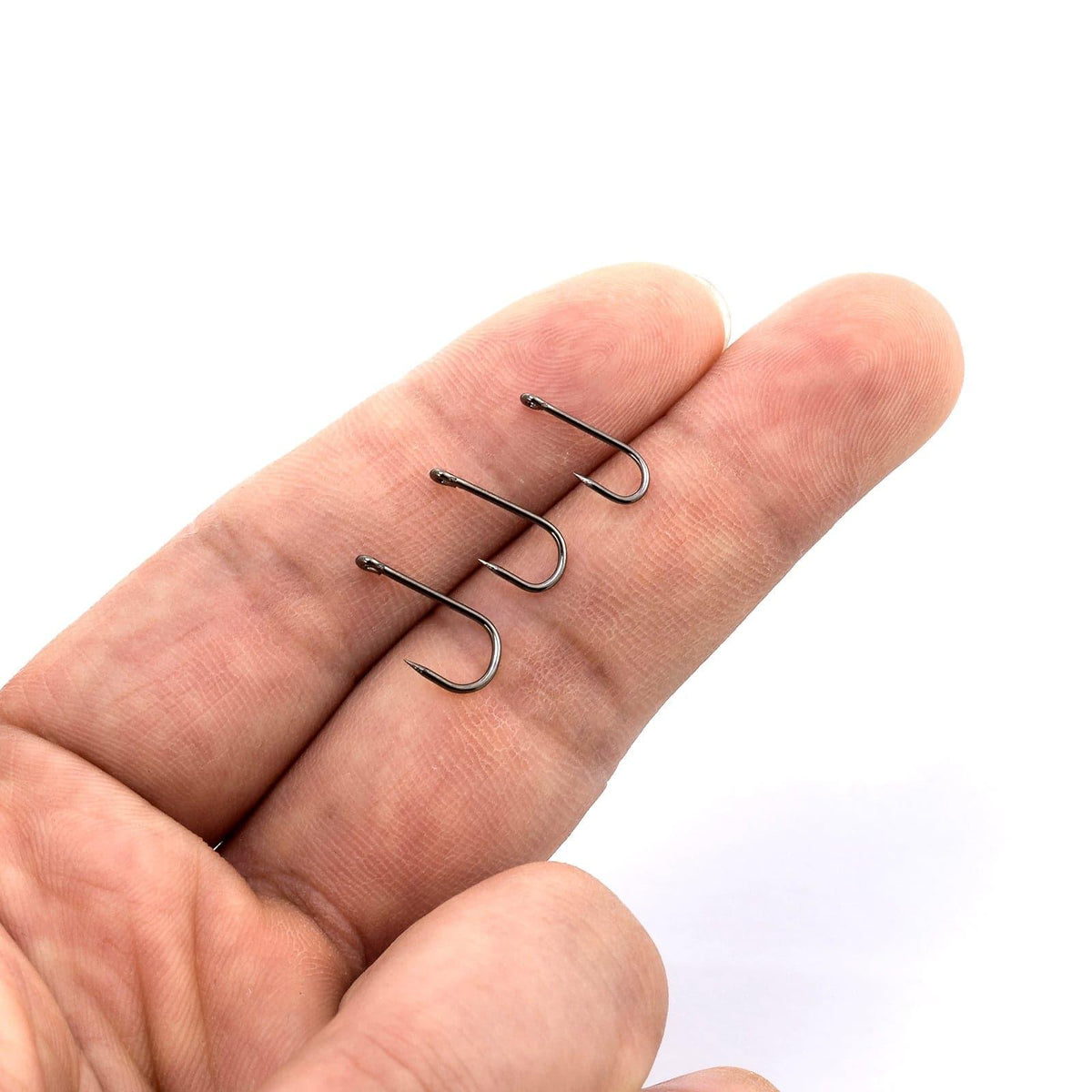 Dr.Fish 50pcs Eyed Barbless Hooks - Dr.Fish Tackles