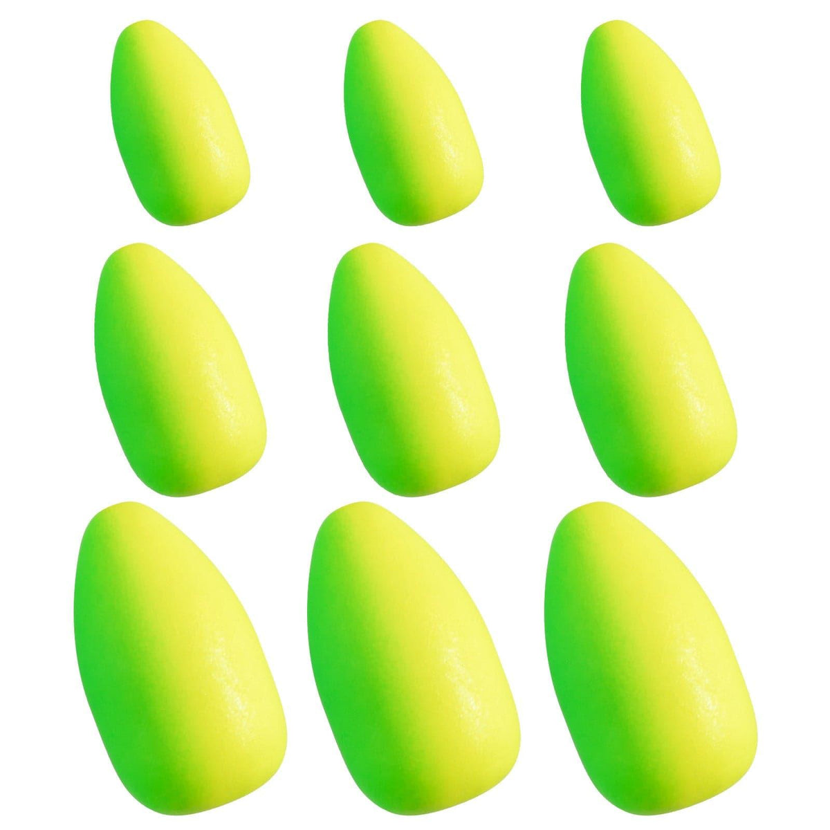 Dr.Fish 20/60pcs Bullet Foam Floats 6 Sizes - Dr.Fish Tackles