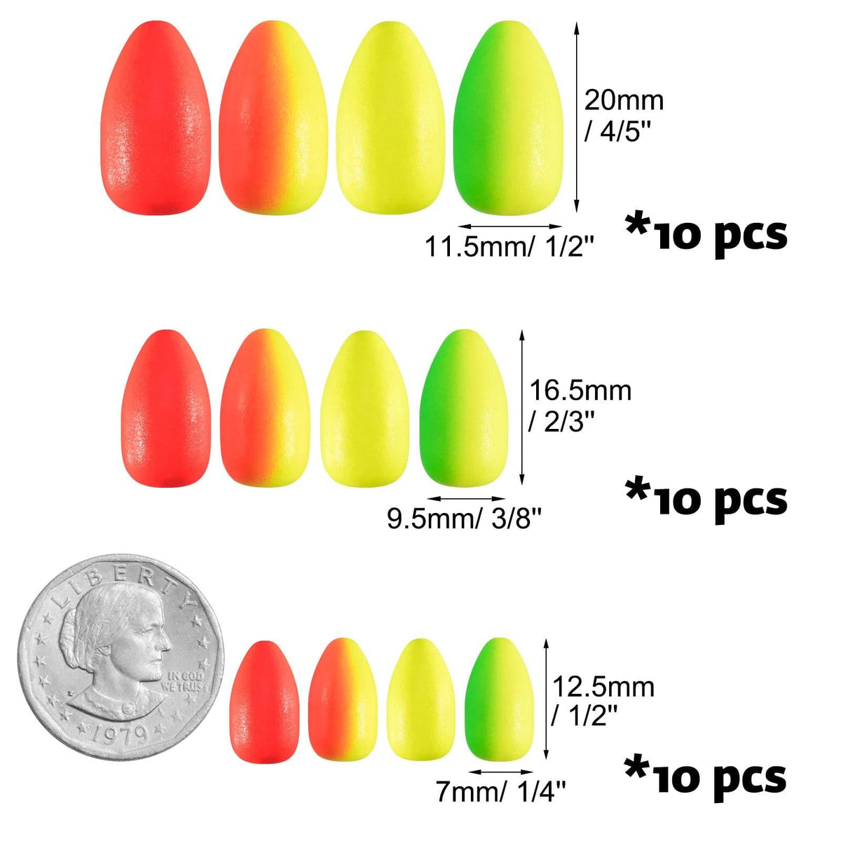 Dr.Fish 120/150pcs Foam Fishing Floats Kit - Dr.Fish Tackles