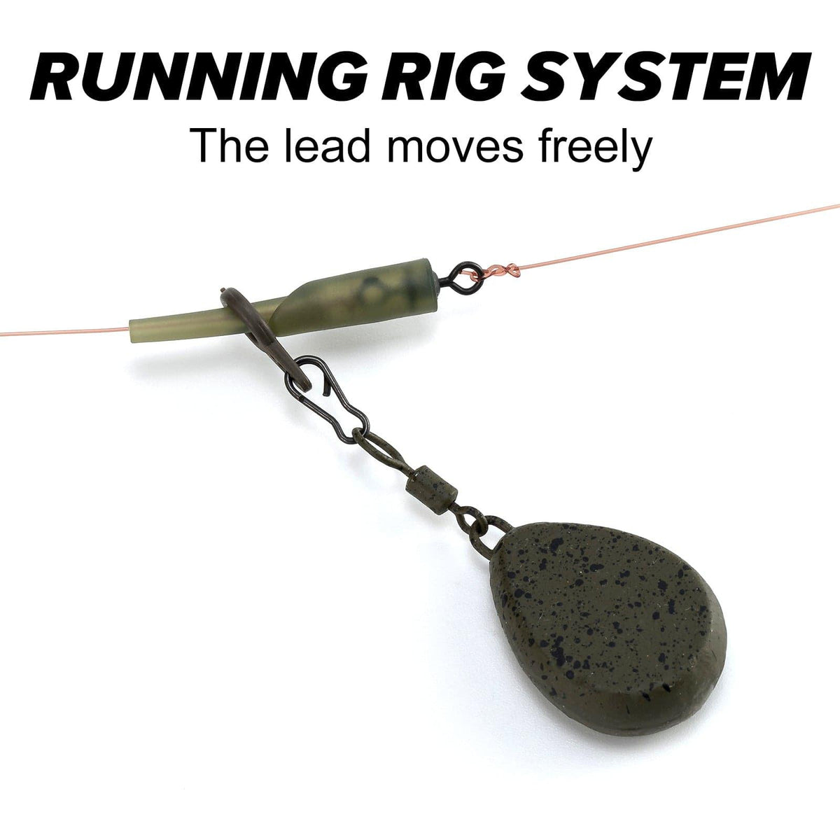 Dr.Fish 40pcs Running Rig Tackles Kit - Dr.Fish Tackles