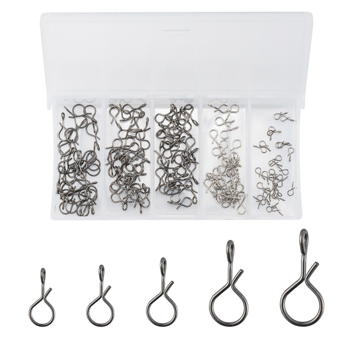 Dr.Fish 150pcs Fly Fishing Snaps Kit - Dr.Fish Tackles