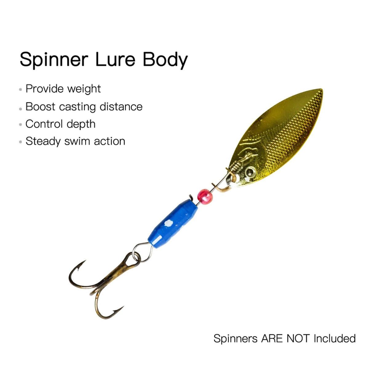 Dr.Fish Lot Bullet Spinner Body Kit - Dr.Fish Tackles