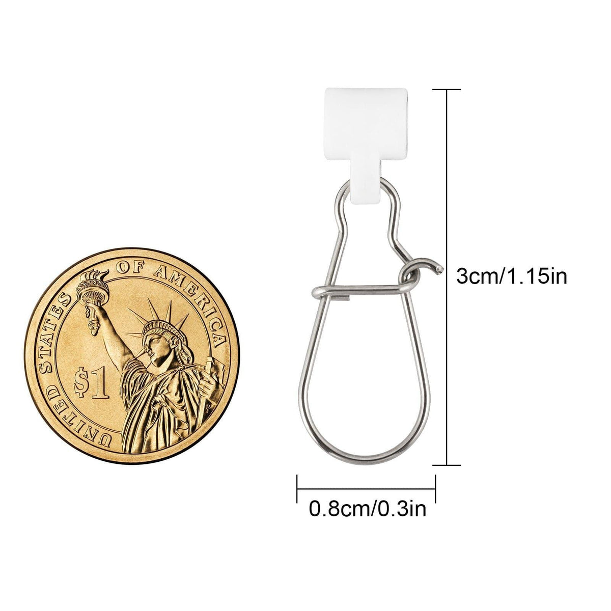 Dr.Fish 30/100pcs Sinker Slides 88-110lb - Dr.Fish Tackles