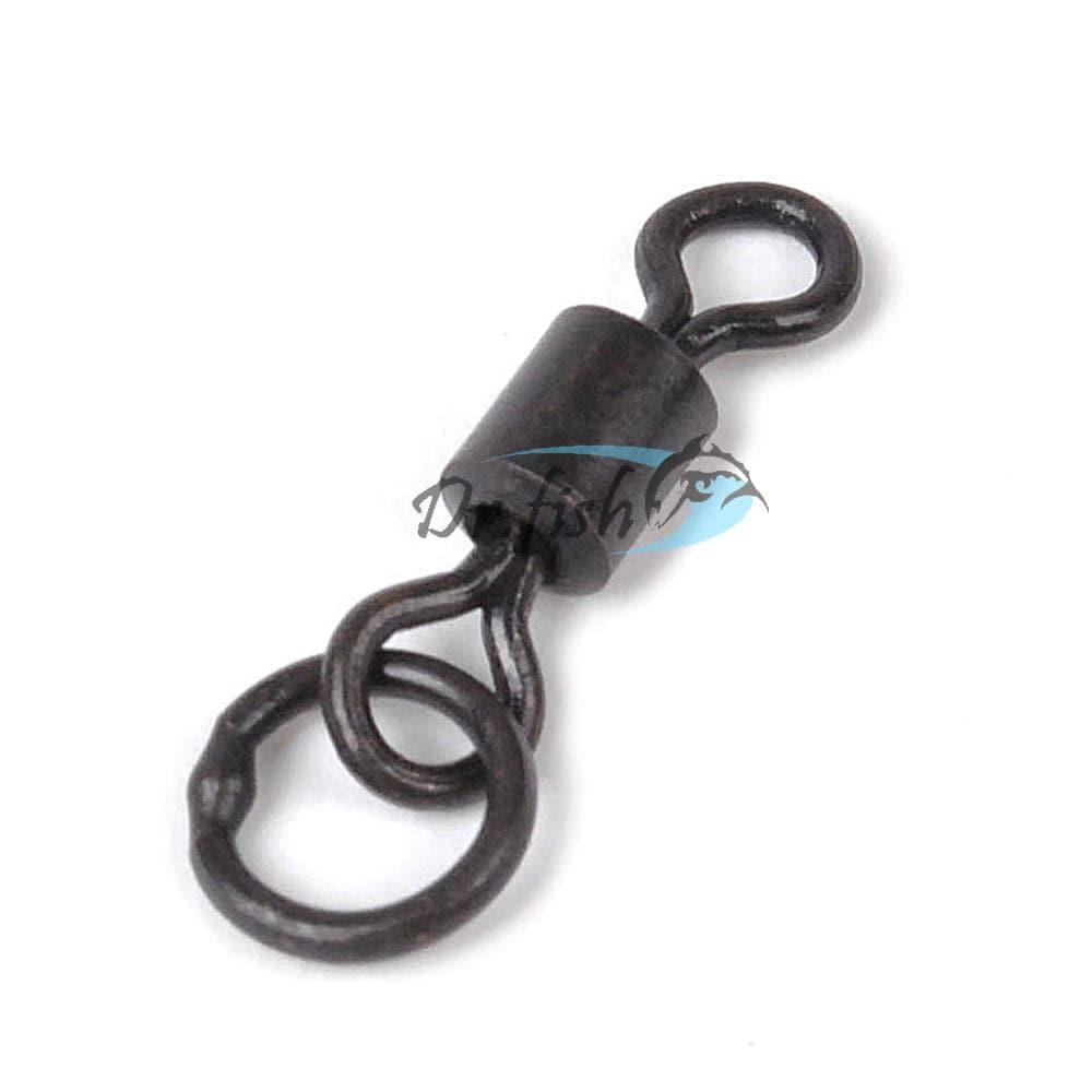 Dr.Fish 40/100pcs Flexi Ring Swivels - Dr.Fish Tackles