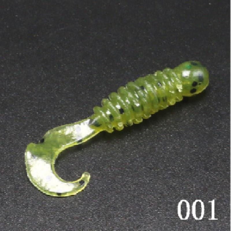 Dr.Fish 14pcs Soft Plastic Grubs 1.57'' - Dr.Fish Tackles