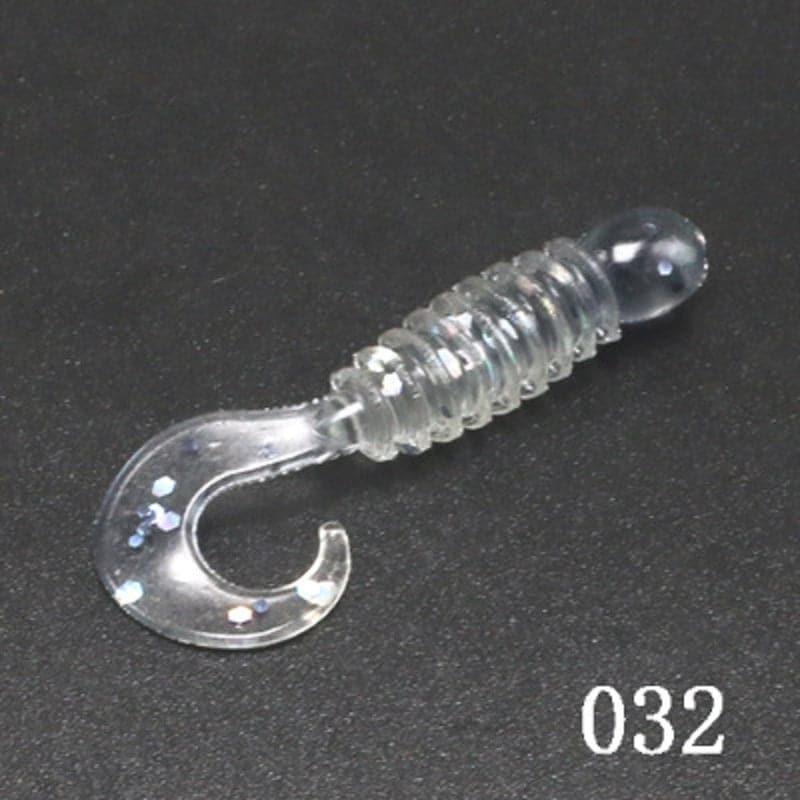 Dr.Fish 14pcs Soft Plastic Grubs 1.57'' - Dr.Fish Tackles