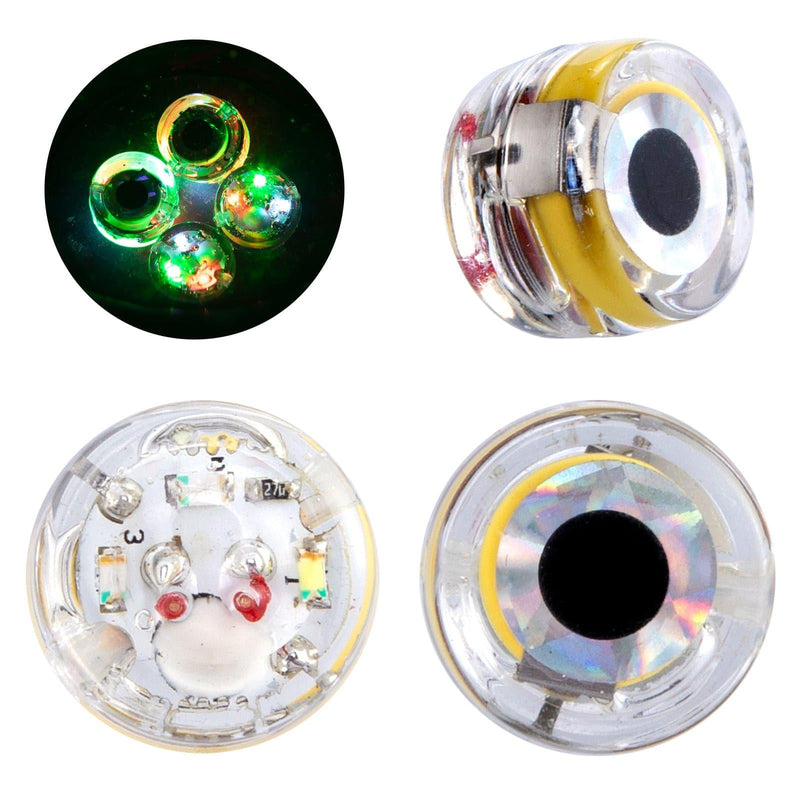 Dr.Fish Lot Round Eye LED Lures (with Hole) - Dr.Fish Tackles