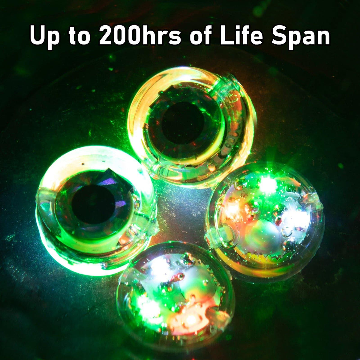 Dr.Fish Lot Round Eye LED Lures (with Hole) - Dr.Fish Tackles